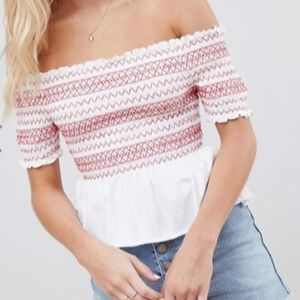 ASOS off the shoulder